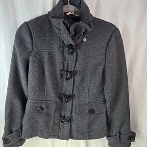 Black Poppy women's jacket size Small in black